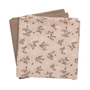 Müsli -  Flora Cloth Diaper 2-Pack, Nightingale/Balsam Cream/Walnut